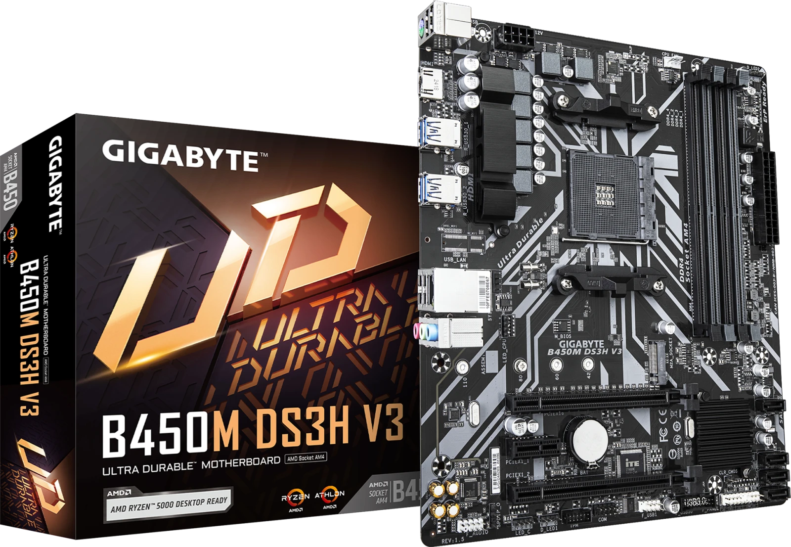 Gigabyte B450M DS3H V3 (Rev. 1.5)